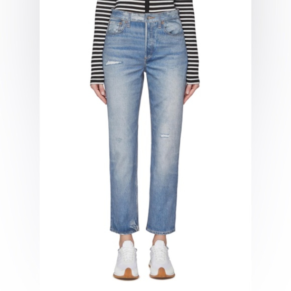 Rag & bone Stretch Miramar Wren Slim Straight Jeans - Picture 6 of 10